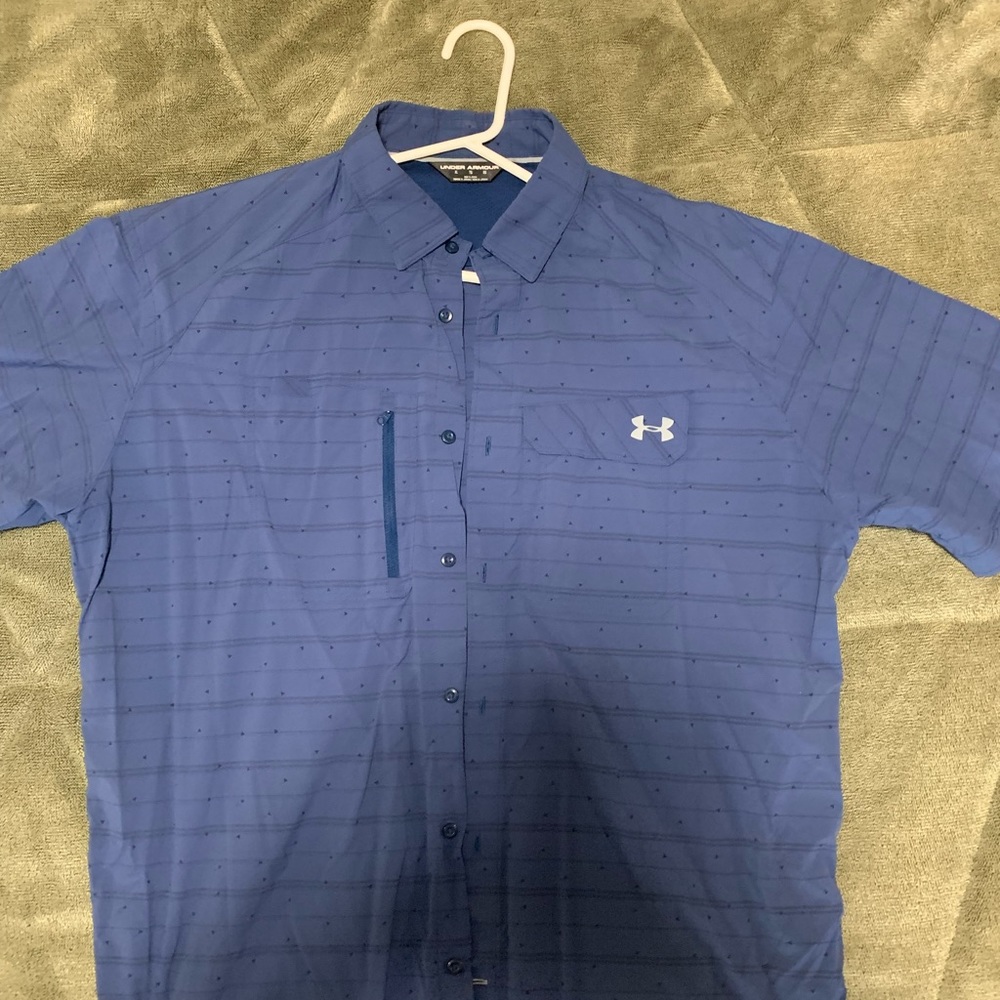 Under Armour short sleeve button down
